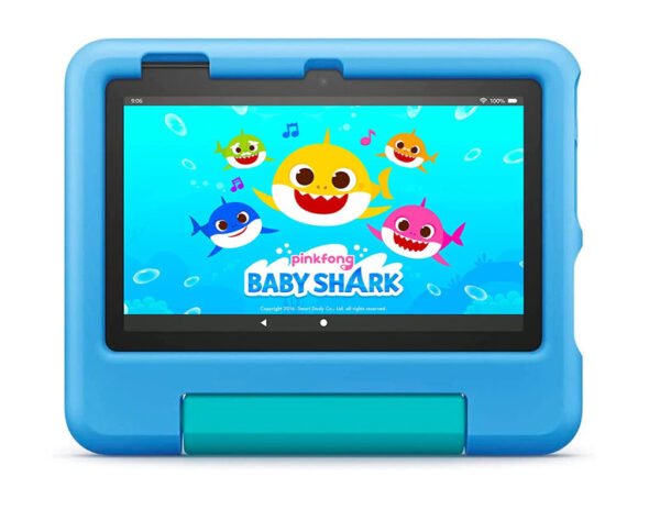 Amazon Tablet Fire 7 Kids, 7", edades de 3-7, con contenido sin anuncios que les encanta a los niños.